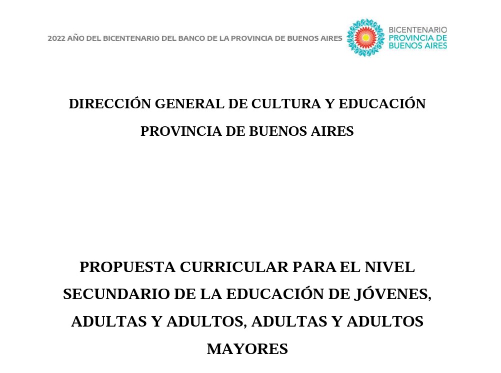 Dise O Curricular Para J Venes Y Adultos