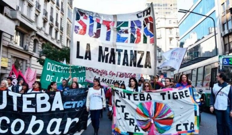 SUTEBA Multicolor: Inicia un nuevo paro docente de 48 horas en la provincia de Buenos Aires